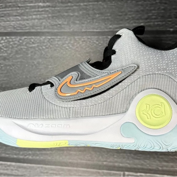 Nike KD Trey 5 X Wolf Grey White Barely Volt Mens Size 11 DD9538 009 - Picture 5 of 12